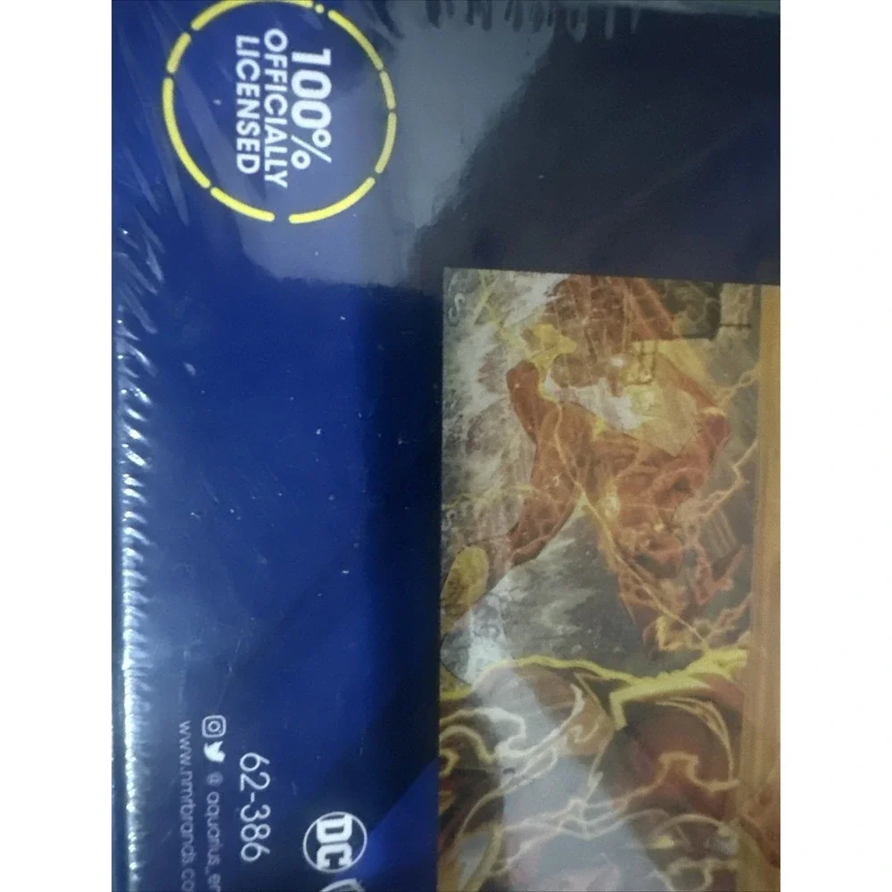 NEW SEALED DC‎ Comics The Flash Superhero AQUA 500 Piece Jigsaw Puzzle UNIQUE!